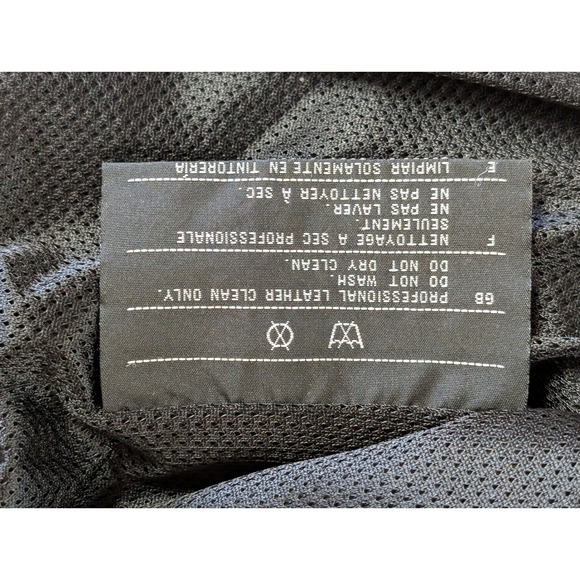 VTG Harley Davidson Women 2XL Leather Motorcycle Vest Gloves Set Black Red White - Picture 13 of 16